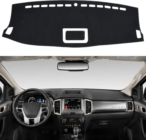 Vista 10 de SPEEDWOW Alfombrilla Cubierta Tapete para Tablero de Instrumentos Compatible con Chevrolet Silverado Avalanche Tahoe Suburban GMC Pickup Yukon