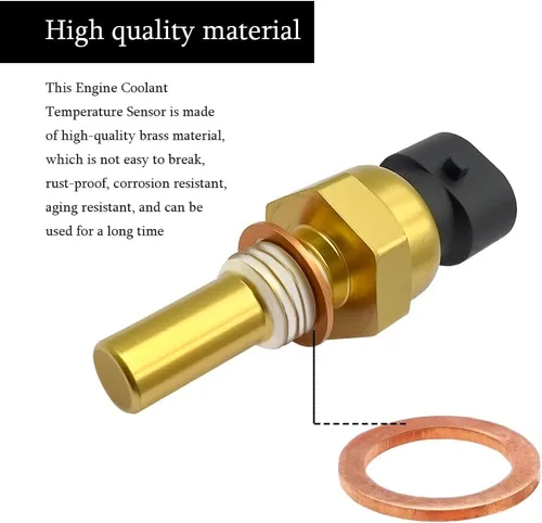 Vista 4 de Sensor de temperatura del refrigerante del motor, 12608814 213-4333 15326388 19236568 Compatible con Chevy Cavalier Cobalt Equinox Express Silverado
