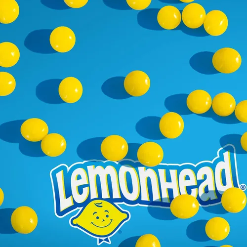 Vista 4 de Lemonhead Caramelo de limón duro, dulces envueltos individualmente (150 unidades)