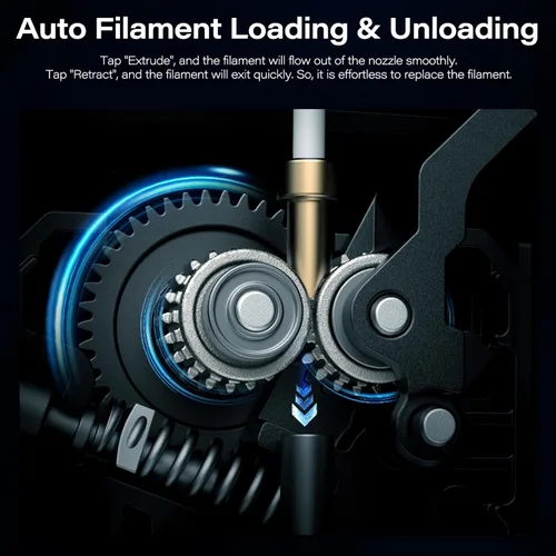 Vista 5 de Creality Ender 3 V3 SE Impresora 3D, velocidad de impresión de 9.843 ins, extrusora directa Sprite CR Touch Auto Nivelación Auto Z Offset