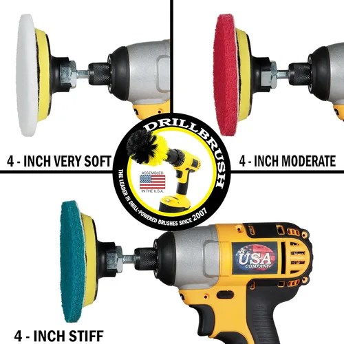 Vista 7 de Almohadillas para fregar multiusos, paquete de seis almohadillas de limpieza, limpiador de baño, detalles automáticos, parte superior de estufa