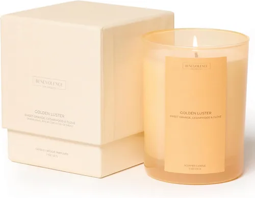 Vista 10 de Vela perfumada de bergamota y jazmín 11 onzas, 60 horas de combustión Cera de soja natural, mecha de algodón Velas perfumadas de soja
