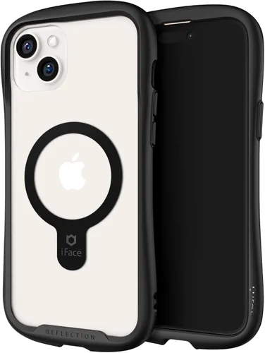 Vista 30 de iFace Compatible con iPhone 15 - [Primera clase] Lindas fundas a prueba de caídas para teléfonos celulares - Negro