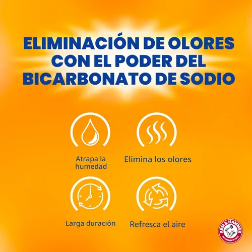 Vista 4 de Arm & Hammer Essentials Absorvedor de humedad desechable y eliminador de olores, sin fragancia, 1 lb., atrae y atrapa la humedad excesiva