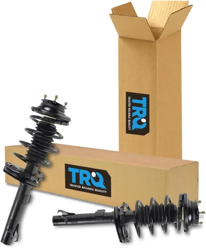 Vista 164 de TRQ Conjunto de Amortiguador y Resorte Delantero Cargado con Resorte Helicoidal Pre-ensamblado Compatible con Jeep Cherokee Limited AWD 14-22 Sin