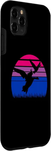 Vista 27 de iPhone 14 Pro Max Subtle Bisexual Goose Bird LGBT Gay Pride Funny Bi Flag Case
