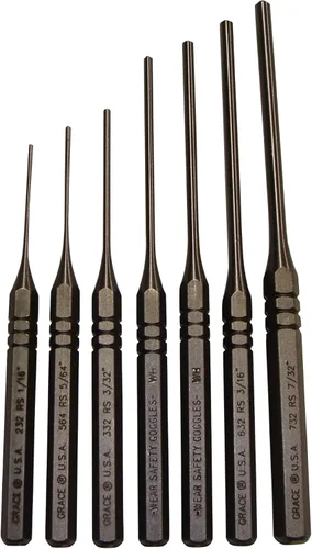 Vista 4 de Grace USAGrace USA Gun Care Brass Pin Punch Set