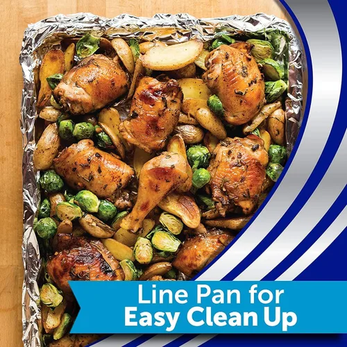 Vista 6 de Reynolds Wrap Papel de aluminio (30 pies cuadrados (paquete de 3))