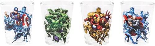 Vista 33 de Silver Buffalo Powerpuff Girls With Blossom, Bubbles, Buttercup y Professor Sugar Spice Everything Nice Chemical X 3D - Juego de 4 mini vasos de 1.5