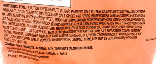 Vista 3 de Southern Grove Mezcla de frutos secos cajún dulce y picante