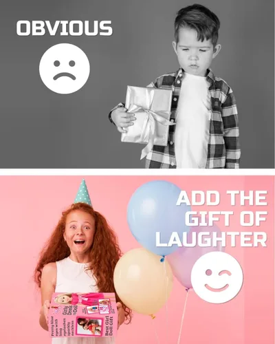 Vista 5 de Skywin Prank Gift Box Sleeve Made To Fit For Nintendo Switch Console, Fake Prank Box disguise the Console Gift as a Girly Dress-Up Doll for adults