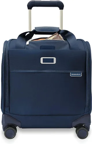 Vista 6 de Briggs & Riley Spinner, Azul Marino, 16-inch Baseline Cabin Bag, Cabina giratoria
