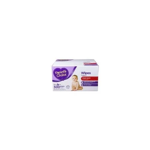 Vista 2 de Parents Choice - Toallitas para bebés con aroma fresco, 500