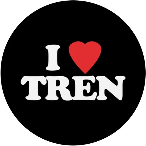 Vista 3 de I Love Tren - Funny Bodybuilder Weightlifting Workout Gym PopSockets Swappable PopGrip