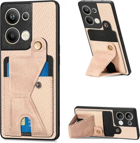 Vista 117 de Funda para Oppo K10x / OnePlus Nord CE 2 Lite 5G Funda para Realme 9 5G / 9 Pro / Q5 / V25 Funda de piel sintética con ranuras para tarjetas