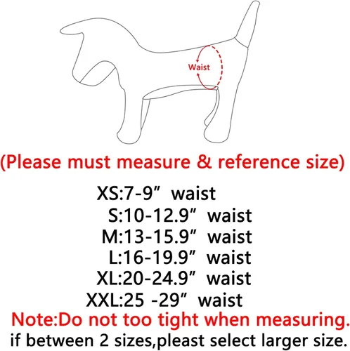 Vista 5 de Vecomfy Bandas para el vientre para perros machos (paquete de 5), pañales para perros pequeños, lavables, reutilizables, a prueba de fugas, M