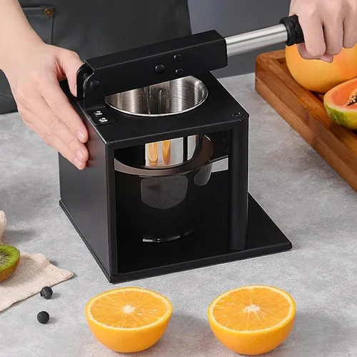 Vista 3 de Manual Orange Juice Extractors - Stainless Steel Lime Juicer, Fruit Press Machine, Household Juice Squeezer, Sturdy Kitchen Gadget Professional