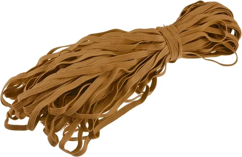 Vista 28 de MECCANIXITY Cordón elástico plano para coser de 1/4 de pulgada, 0.236 in, 33 yardas, cuerda elástica pesada para manualidades, color verde militar