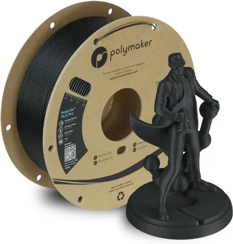 Vista 58 de Polymaker High Speed PLA Pro Filamento 1.75mm, Negro PolySonic PLA Pro Filamento de Impresión 3D 1kg - Impresión Rápida y Más Fuerte Filamento