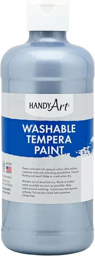 Vista 38 de Handy Art Little Masters - Pintura lavable, 16 onzas, color negro Bright & Mixable, High Opacity, Washable Colors for Classroom, Students, Kids