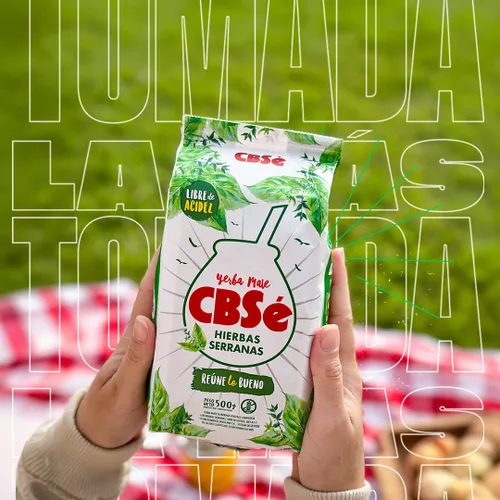 Vista 7 de CBSé Yerba Mate Hierbas Serranas – 500 g (1.1 lb) Loose Leaf Yerba Mate Tea with Mountain Herbs, Naturally Caffeinated, Gluten-Free.