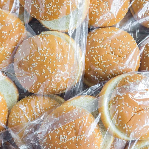 Vista 7 de Bolsas de pan de plástico con fuelle de 4 x 2 x 12, paquete de 1000 bolsas de plástico para almacenamiento de pan, bolsas de plástico con refuerzo
