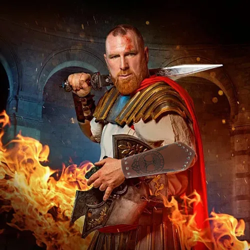 Vista 3 de Brazalete de cuero para hombre, mujer, 2