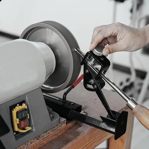 Vista 3 de Jig de afilado de herramienta de torno, jig de molienda múltiple para afiladoras, cinceles y herramientas de torneado de madera, afilado de gubias