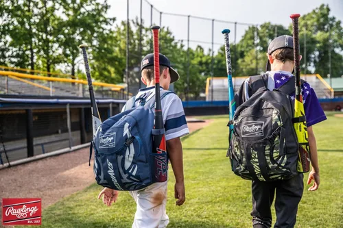 Vista 6 de Rawlings SAVAGE Mochila Bolsa para Equipos T-Ball/Béisbol Juvenil y Softbol Múltiples Estilos