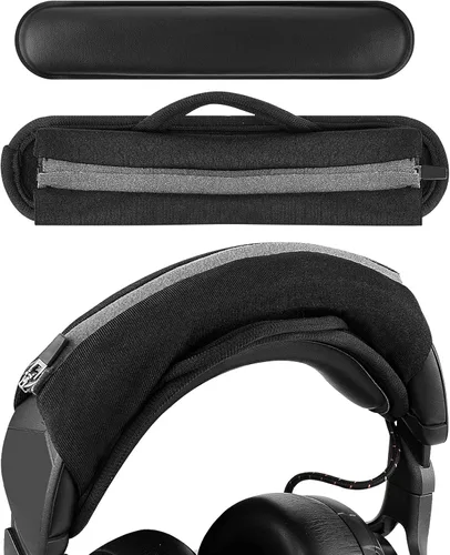 Vista 14 de Geekria Funda de Diadema Mediana de Velour con Velcro + Juego de Protector de Almohadilla, No Se Necesitan Herramientas, Compatible con Auriculares
