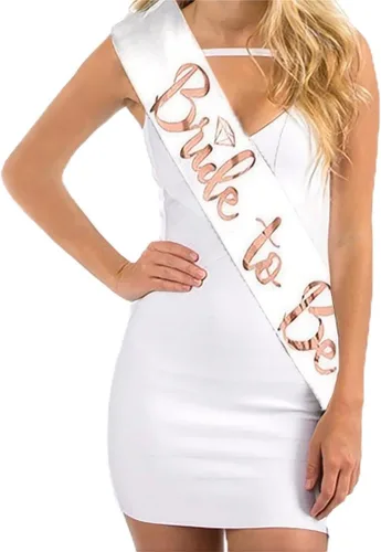 Delphinus Banda de novia para ser, banda de despedida de soltera, decoración de fiesta de despedida de soltera, accesorios de recuerdos de fiesta