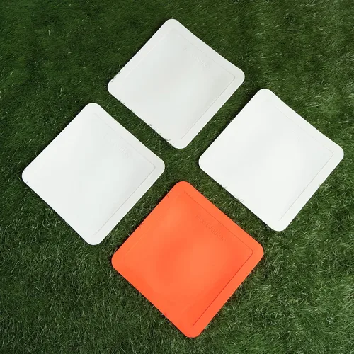 Vista 7 de Double First Base Perfect for Youth League Baseball, Teeball, Softball, Kickball, Kids, Backyard, Practice and School