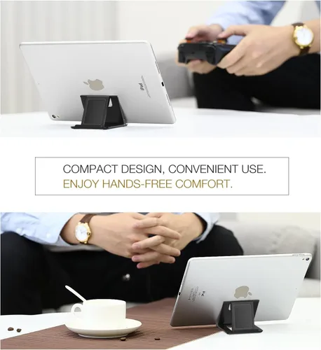 Vista 7 de MoKo Soporte para teléfono/tableta, soporte plegable para tableta compatible con iPhone 17/17 Air/17 Pro/17 Pro Max, iPhone 16/Pro/Pro Max/Plus