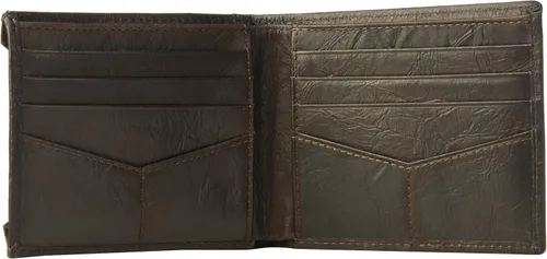 Vista 5 de Fossil Men's Leather Bifold Sliding 2-in-1 with Removable Card Case Wallet