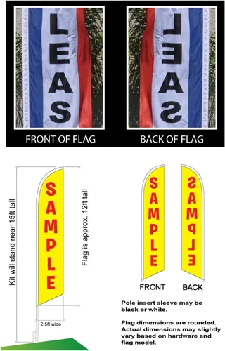 Vista 2 de Coches Usados Bandera Windless Swooper 4 Lote Set Auto We Finance Comprar Aquí Pagar Aquí Venta