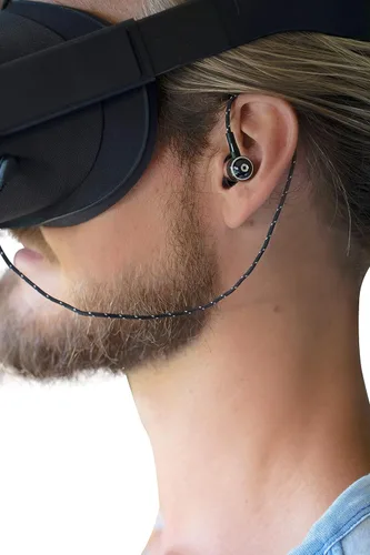 Vista 5 de Kaizen Spirit VR Headphones Compatible with Oculus Quest Designed as Oculus Quest Headphones, Oculus Quest Earbuds Oculus Quest Accessories