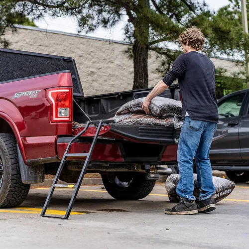 Vista 5 de Traxion 5-100 Escalera para compuerta trasera, Negro