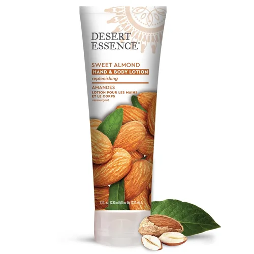 Vista 2 de Desert Essence Hand and Body Lotion, Sweet Almond, 8 oz