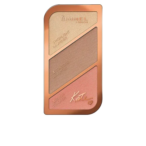 Rimmel Kate Paleta de escultura 002 Coral Glow