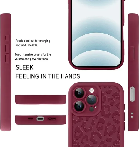 Vista 155 de Funda compatible con iPhone 11, estampado de guepardo, negro