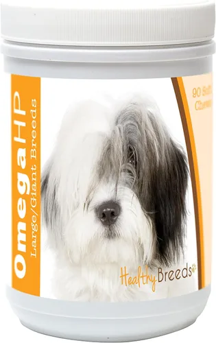 Vista 251 de Healthy Breeds Affenpinscher Omega HP - Masticables suaves para piel y pelaje, 60
