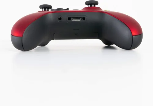 Vista 4 de Mando inalámbrico Bluetooth para Xbox One S Rojo