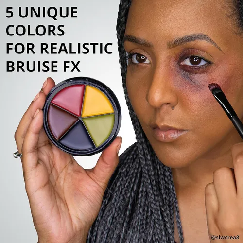 Vista 3 de Maquillaje Mehron Pro rueda de efectos especiales, Halloween, películas