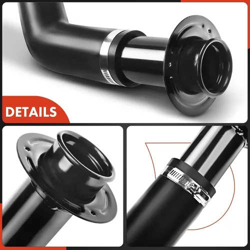 Vista 9 de A-Premium - Manguera de tubo con cuello de llenado de tanque de combustible de gas compatible con Ford Ranger y Mazda B2300 B3000 B4000, 1993 1994