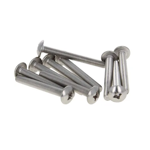 Vista 56 de MroMax Tornillos de máquina M2.0.197 x 0.157 in Tornillos Phillips Cross Truss Head Tornillo 304 Pernos de sujeción de acero inoxidable 15pcs