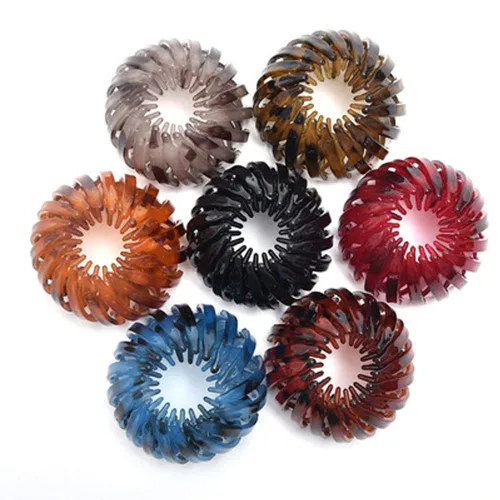 Bird Nest - Pinzas para el cabello, soporte para cola de caballo, pinzas para el cabello, bandas para el cabello, accesorios para el cabello (7