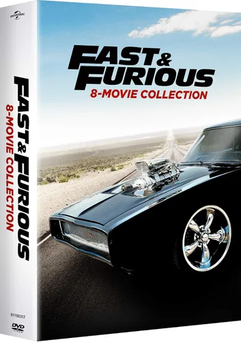 Vista 2 de Rápido y mueble colección de 8 películas DVD 2017 9 discos