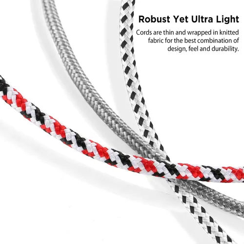 Vista 6 de DUKABEL Divisor de Auriculares, Cable Divisor de Audio Trenzado de 3,5 mm Divisor TRS de 3 Polos Divisor Auxiliar para Auriculares, Altavoces