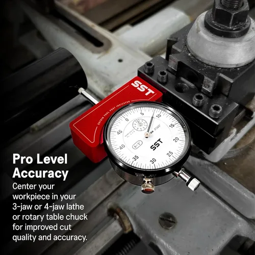 Vista 2 de SST - Indicador de poste de herramienta de torno - Precisión y precisión de alto nivel - Construcción duradera