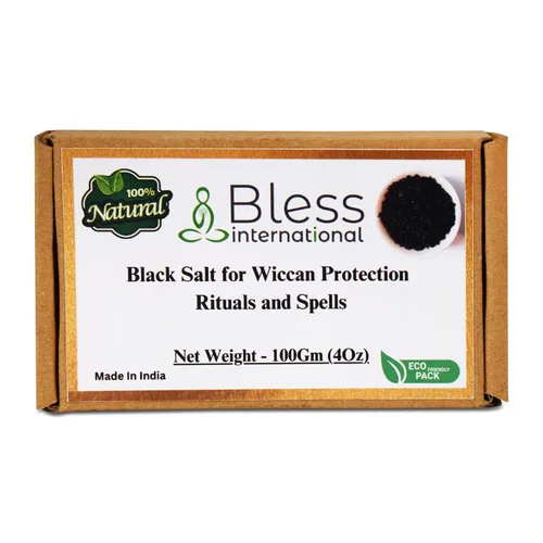 Vista 11 de Sal negra para rituales y hechizos de protección de Wicca, 1 oz